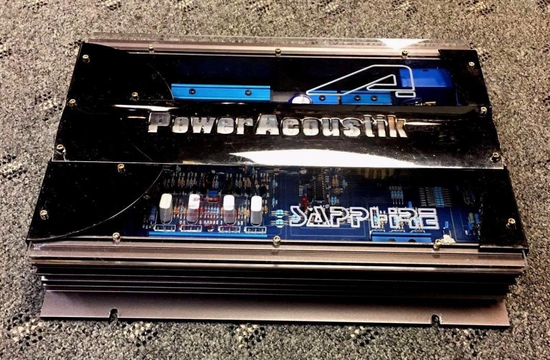 Power Acoustik Sapphire SP2X-520 2 Ch. OLD SCHOOL Car Amp Amplifier