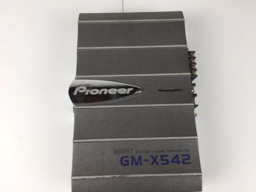 Pioneer GM-X542 MOSFET Car Stereo Power Amplifier 2-channel UNTESTED