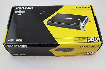 Kicker DXA250.4 250 Watt Full Range 4 Channel Car Audio Amplifier 43DXA2504