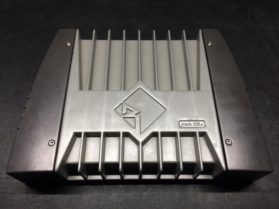 Old School Rockford Fosgate Punch 225.2 Amp Amplifier With End Caps CLEAN