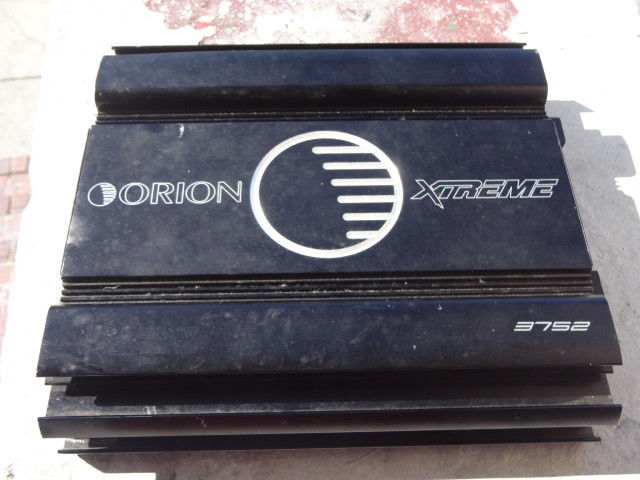 Orion Xtreme 3752 2 Channel Amplifier,Amp, Used