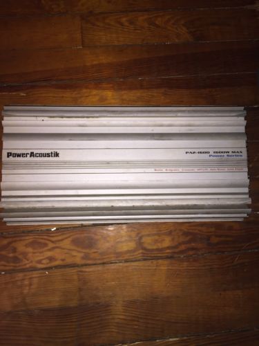 Vintage power acoustik amplifier Amp PA2-1600 1600 Watts Power Series