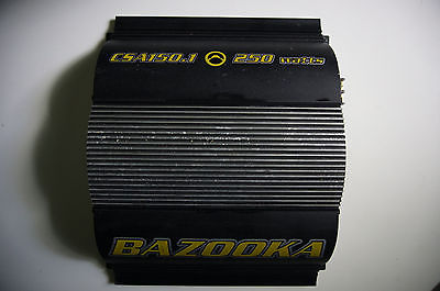 Bazooka car audio CSA150.1 CS amplifier 150w Mono  As Is