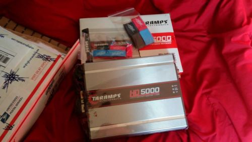 Taramps hd5000 mono block amps