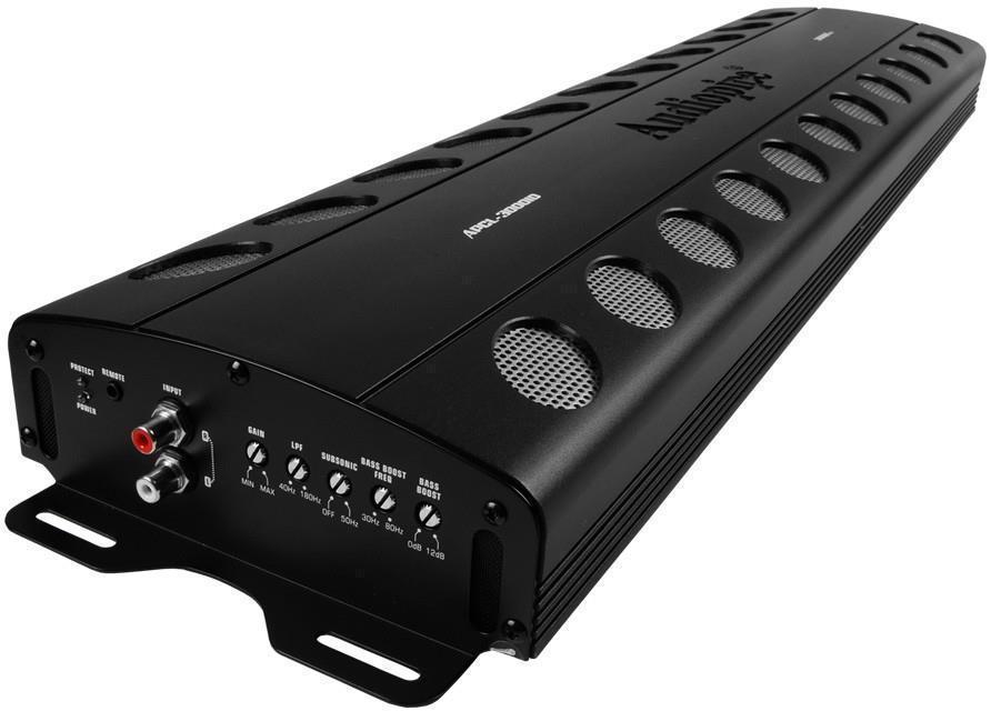 Audiopipe APCLE30001D 3000 W Max Monoblock Class D Stereo Car Audio Amplifier