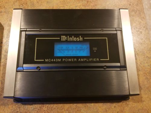 Vintage Mcintosh MC443M Mono Amplifier beautiful and rare!!