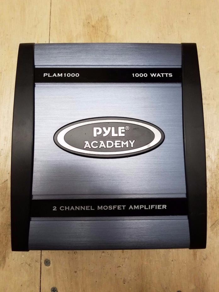 Pyle 2 Channel 1000W Car Audio Stereo Amplifier PLAM1000