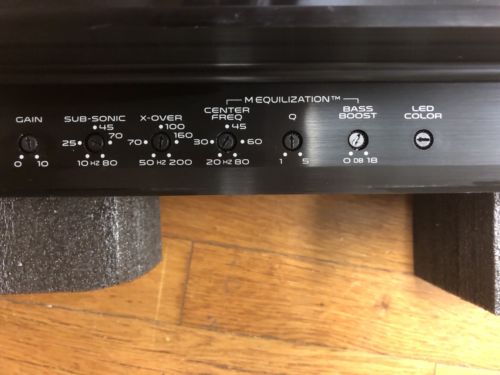 Memphis Six Five Series 2200 Watt Monoblock Power Amplifier