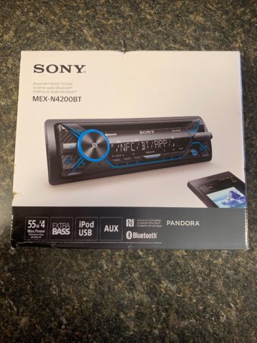Sony Single Din CD Player Car Dash Audio Stereo Receiver Radio with Bluetooth