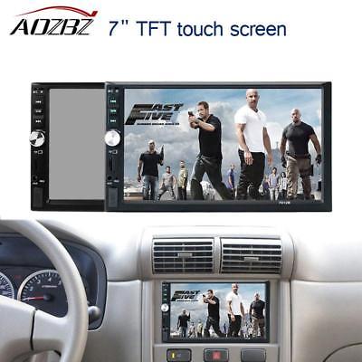 Video Touch Screen Bluetooth MP5 Player 12V Car Audio FM USB SD AUX IN Support R