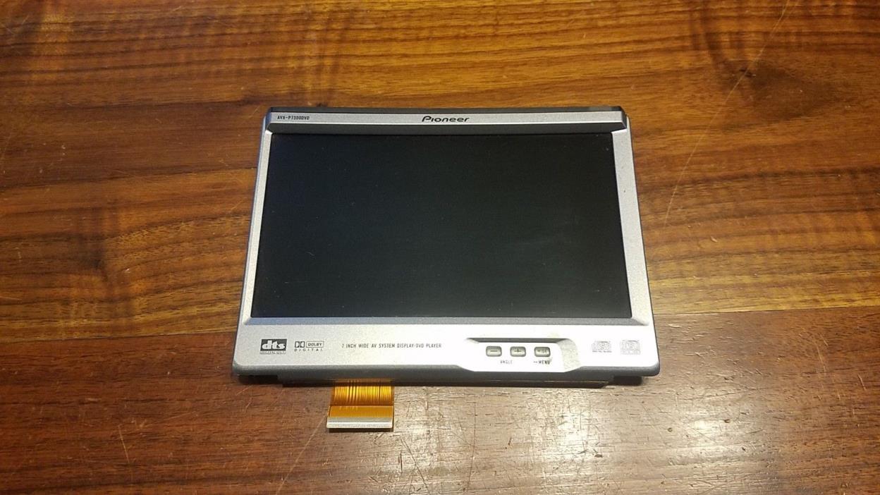 Pioneer AUX-P7300DVD Screen