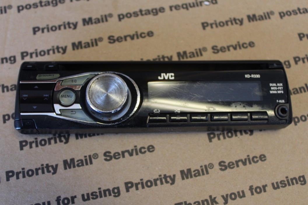 JVC KD-R330 Faceplate Only- Tested