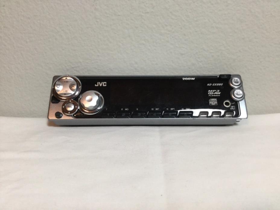 JCV 200W  MP3 CD-RW Radio Stereo *FacePlate* & Carring case