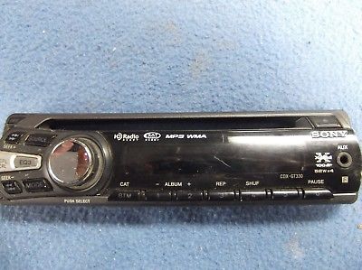 SONY CDX GT330 Faceplate...USED  Good Condition