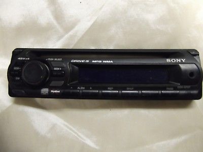 SONY CDX GT07 Faceplate...USED  Good Condition