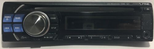 Alpine CDE-121 Face Plate Faceplate ONLY