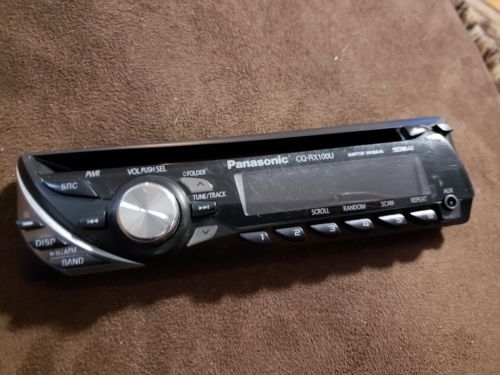 Panasonic CQ-RX100U Faceplate Only