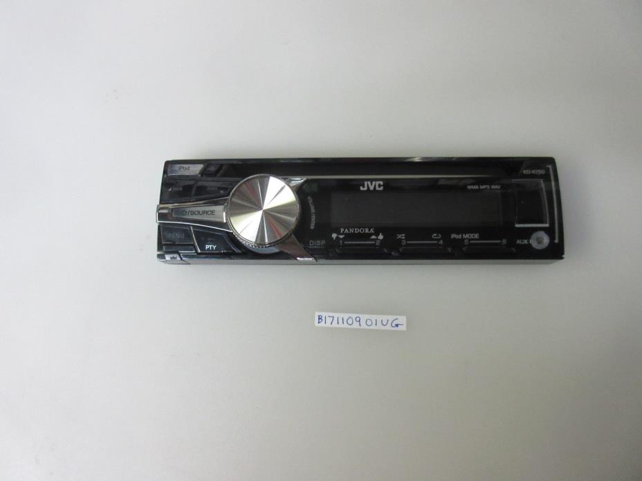 JVC KD-R750 Faceplate Only