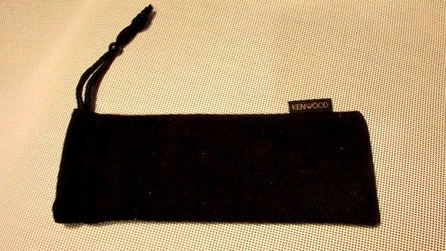 KENWOOD REMOVABLE  FACEPLATE STORAGE BAG
