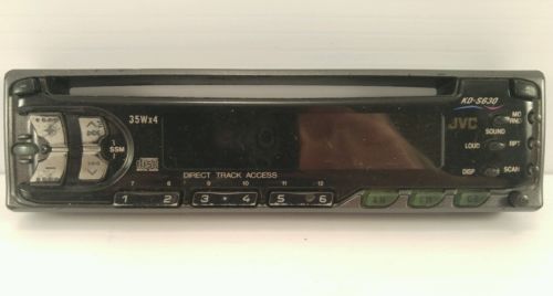 JVC KD-S630 Stereo Faceplate Only
