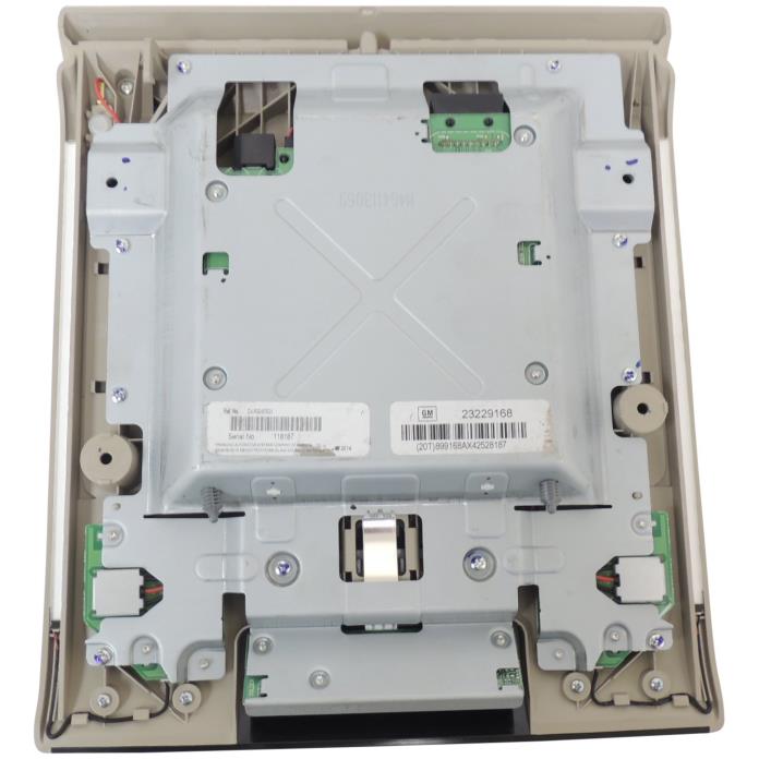 GM Drop Down Video Screen 3rd Row Replacement Only Part # 23229174