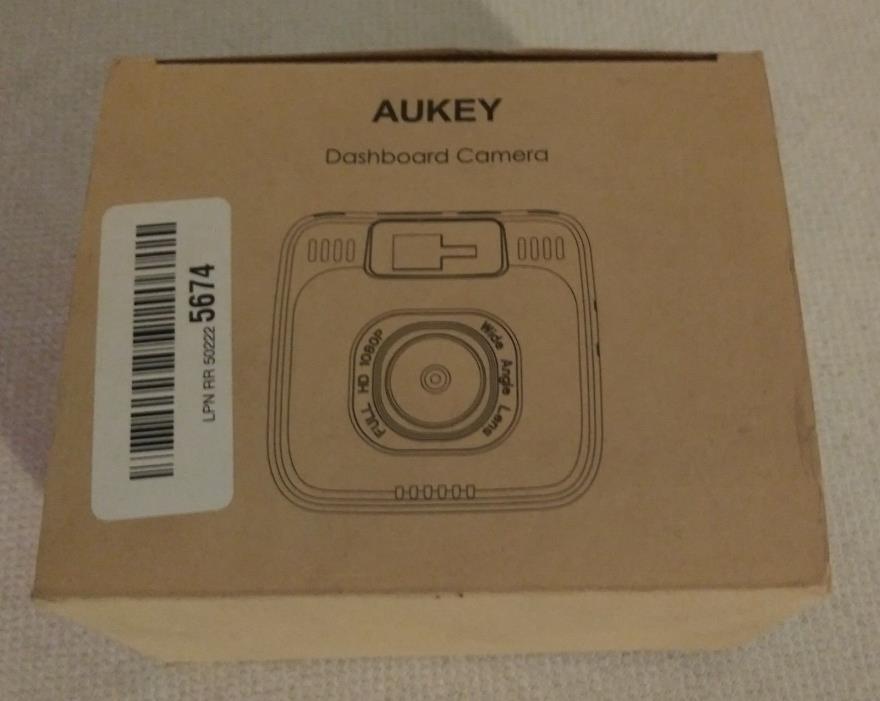 AUKEY Dashboard Camera Recorder,  DR01; HD 1080P, 170°, Night Vision, 2