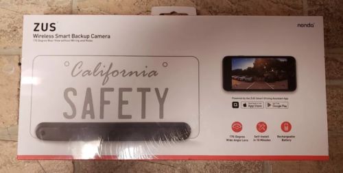 Nonda ZUS Wireless Smart Backup Camera, Real Wireless Rear View Camera- NEW