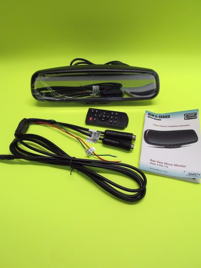RVS-718 REAR VIEW BACKUP CAMERA AND ALARM - RV MOTOR HOME NEW IN THE BOX #980-3