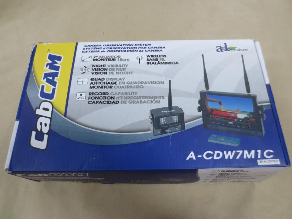 CabCam A-CDW7M1C Camera Observation System