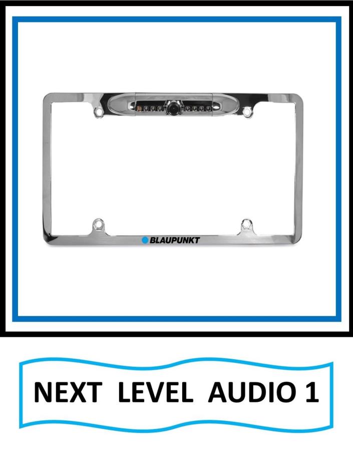 ((  BLAUPUNKT  LICENCE  PLATE  BACK  UP  CAMERA  CHROME  ))