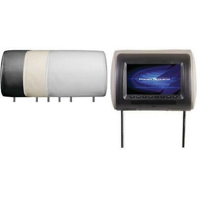 Power Acoustik H-71CC Universal Headrest Monitor with IR Transmitter & 3 Interch