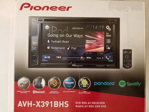 Pioneer AVH-X391BHS Multimedia DVD Receiver w/ 6.2