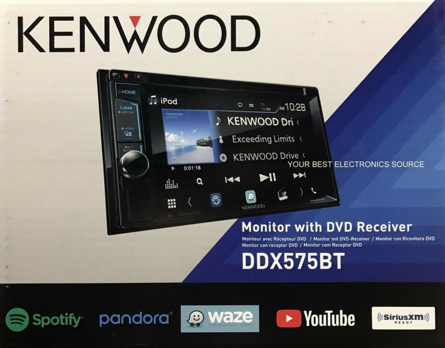 NEW Kenwood DDX575BT In-Dash 2-Din 6.2