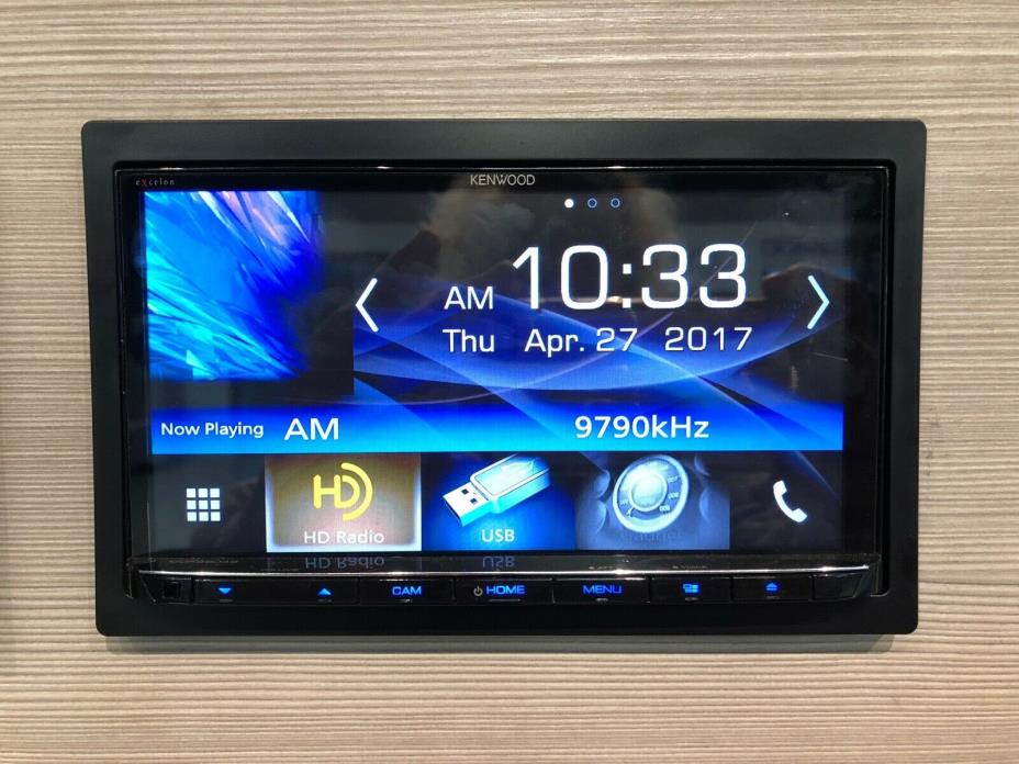 Kenwood Excelon DDX9904S DDIN Touchscreen, Apple CarPlay, AndroidAuto