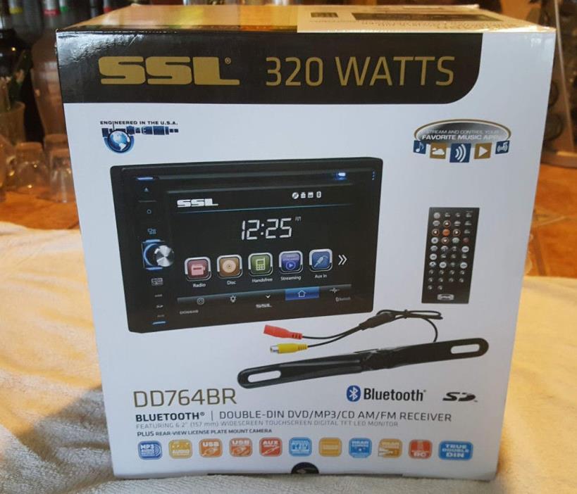 Soundstorm SSL  DD764BR 2-DIN DVD Bluetooth Car Receiver