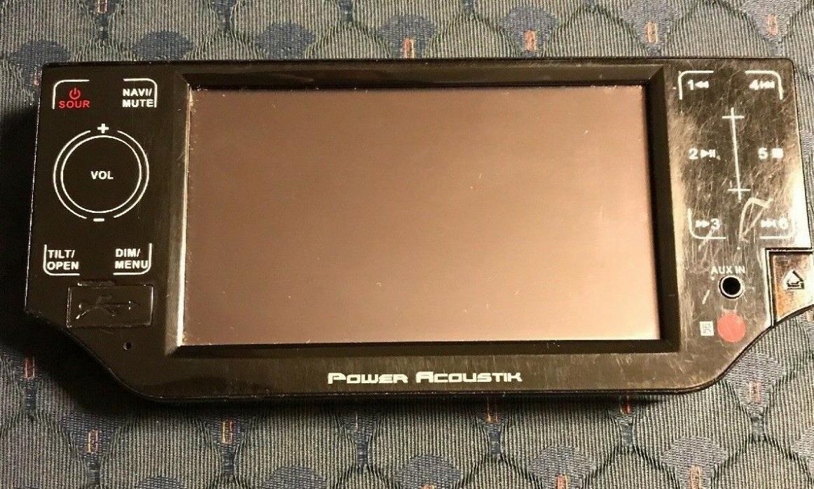 PTID-5000 Power Acoustik Touchscreen Faceplate