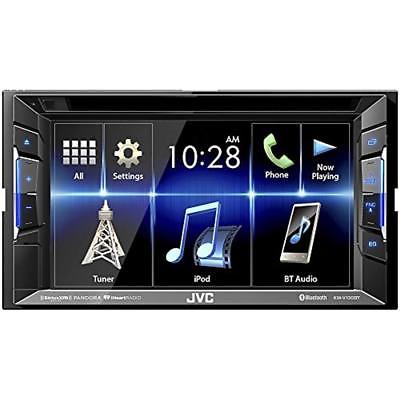 KW-V130BT Double DIN Bluetooth In-Dash DVD/CD/AM/FM Car Stereo With 6.2
