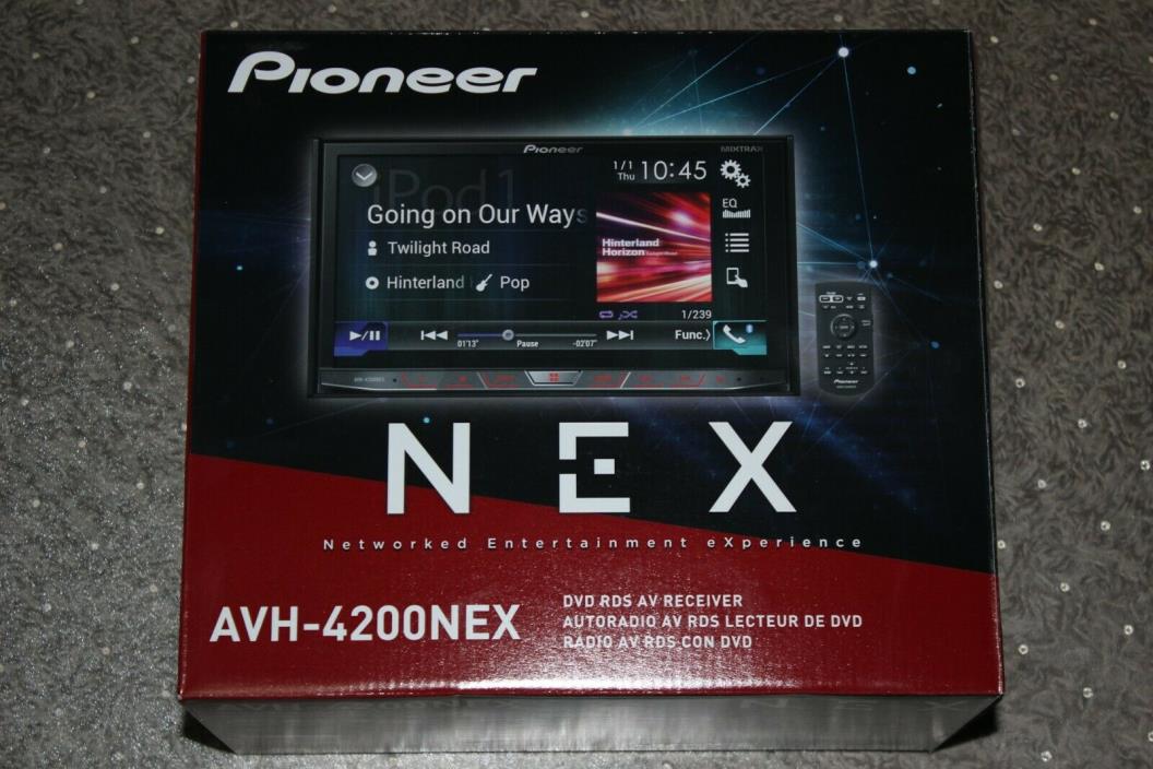 PIONEER AVH-4200NEX CAR STEREO MULTIMEDIA DVD RECEIVER 7