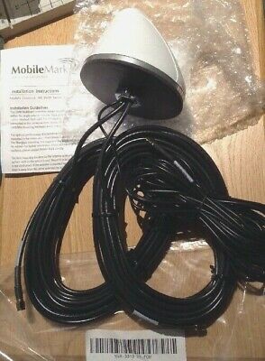 MOBILE MARK SMW-303 SURFACE MOUNT ANTENNA  3-CABLE 2 WIFI, 1 GPS 15ft CABLE BUS