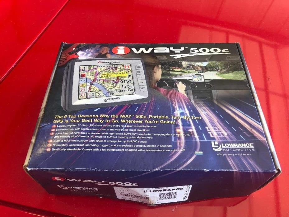 IWAY 500C NAVIGATION SYSTEM (NEW)