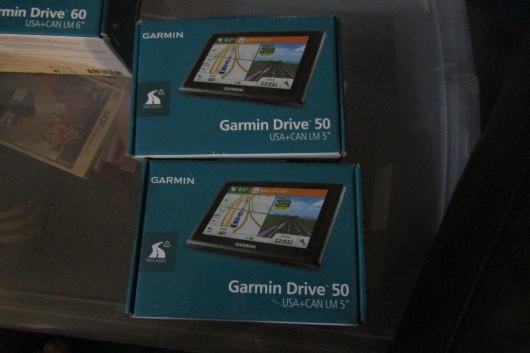 Garmin Drive 50 5-Inch GPS Navigation System USA + CAD LM