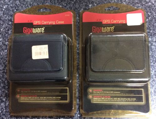 Lot Of 2 Gigaware 4.3” GPS Carrying Case 20-530