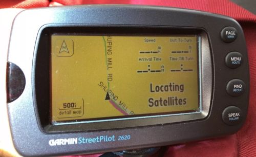 Garmin StreetPilot 2620 GPS with everything pictured