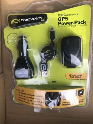 Bracketron Universal Mobile Electronics GPS Power Pack UGC-103-BL BRAND NEW USB