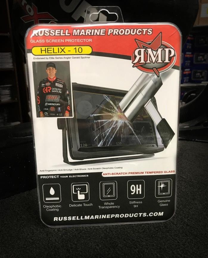 Humminbird Helix 10 Tempered Glass Screen Protector FREE SHIPPING!!!
