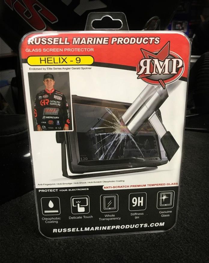 Humminbird Helix 9 Tempered Glass Screen Protector FREE SHIPPING!!!