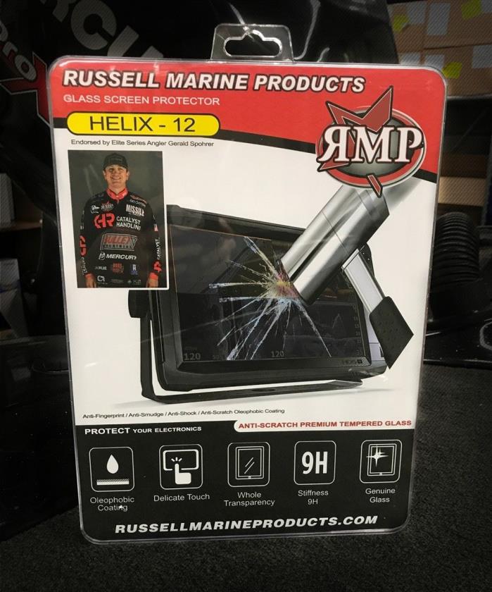 Humminbird Helix 12 Tempered Glass Screen Protector FREE SHIPPING!!!