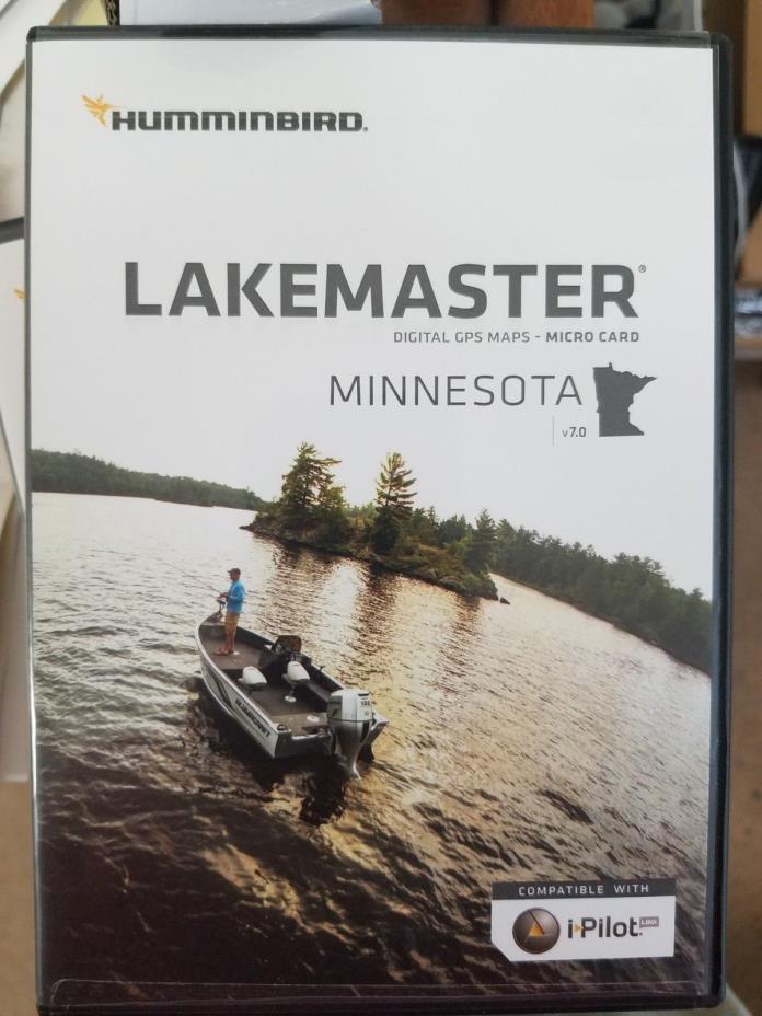 HUMMINBIRD Lakemaster Chip - Minnesota - Version 7 MicroSD/SD - 600021-5  NIP