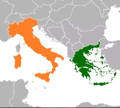 2019 Italy & Greece GPS Maps For Garmin Devices (Micro SD card)