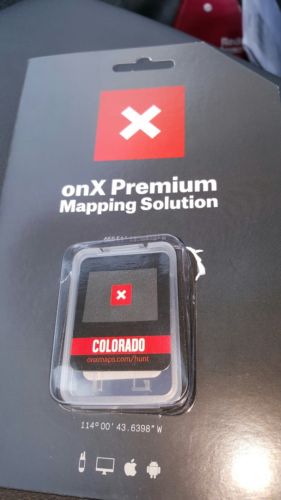 OnXmap Hunt COLORADO Prem.Map for Garmin GPS | Hunting GPS Maps | MicroSD Card